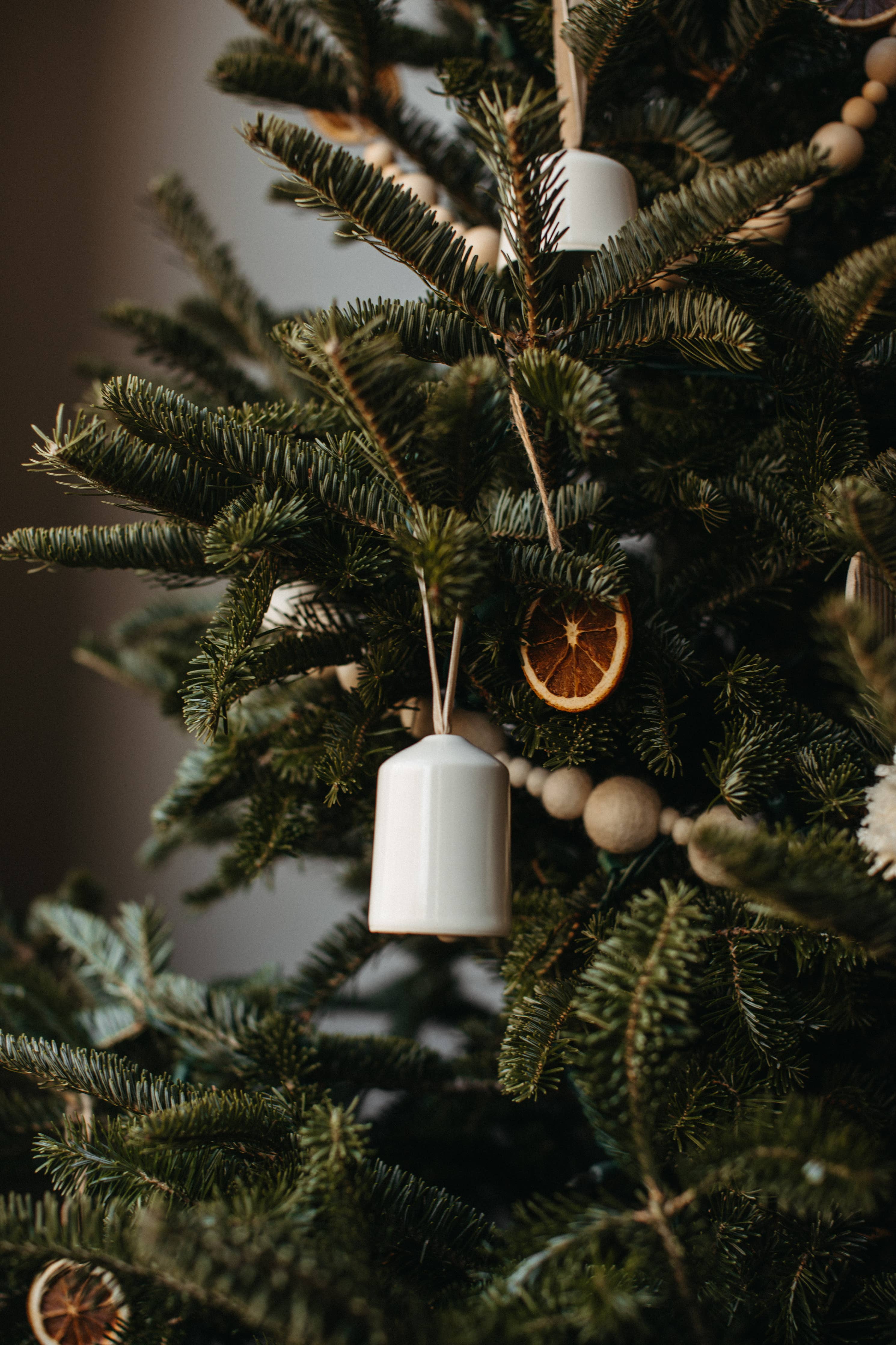 Handmade Porcelain Bell Ornament No. 1