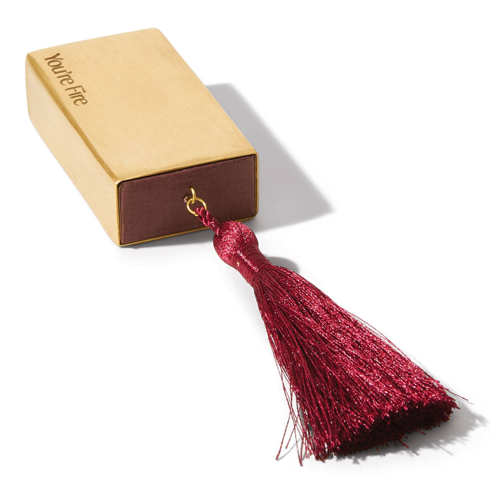 Merriment Brass Matchbox, You're Fire