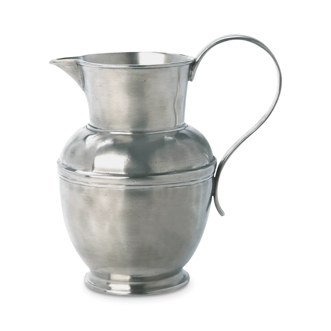 MATCH Pewter Water Pitcher