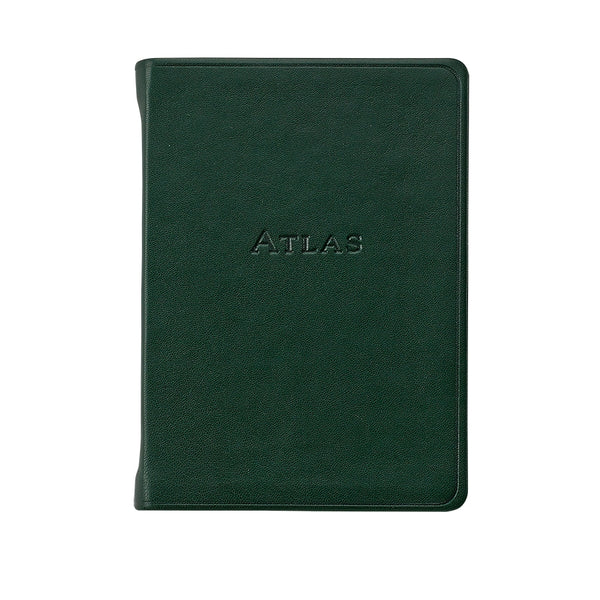 Traveler's Mini Leather Bound Atlas