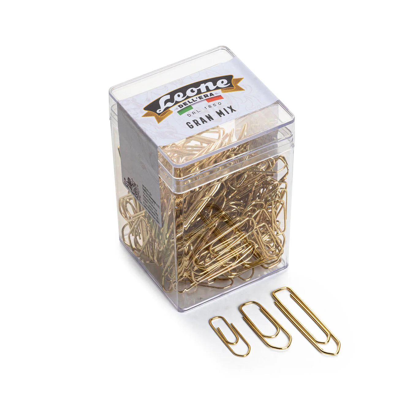 Leone Italian Brass Paper Clips