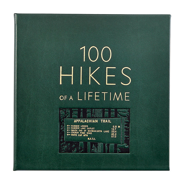 100 Hikes of A Lifetime Leather Edition