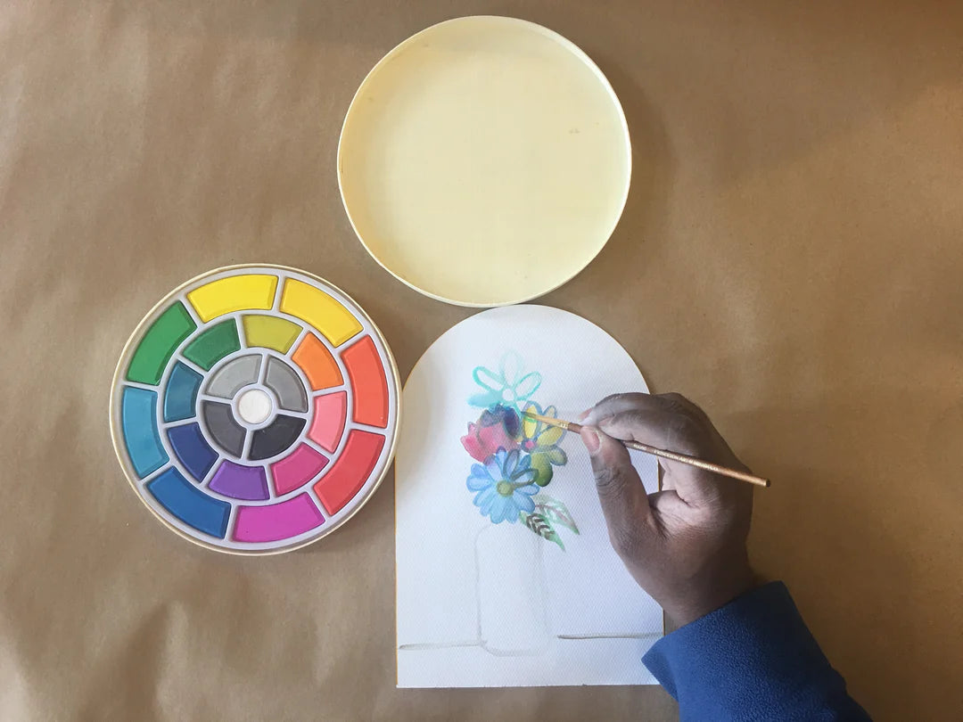 Color Wheel Watercolor Set