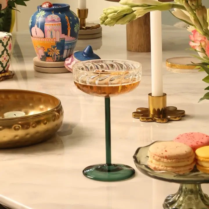 Swirl Cocktail Glass