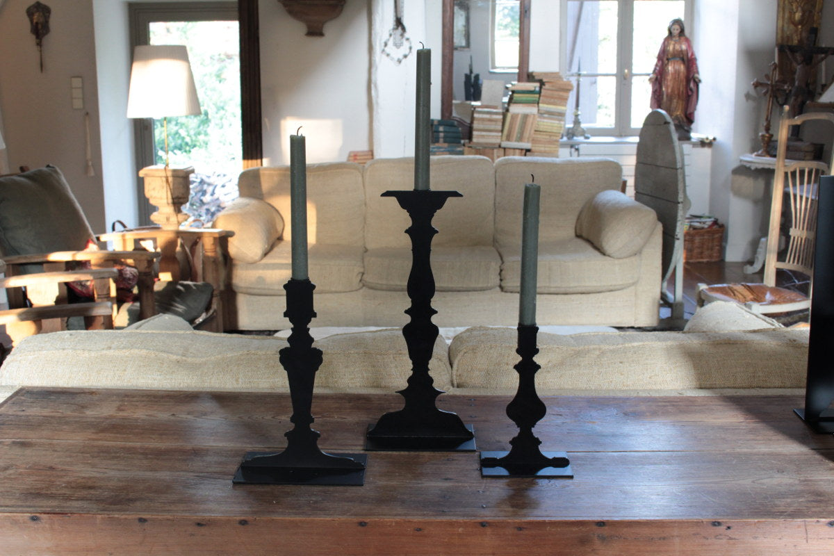 Openwork Candle Holder Set