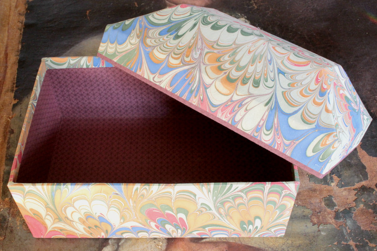 Marbled Parisian Headwear Boxes