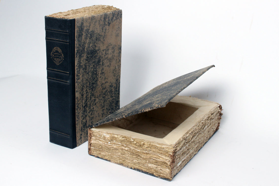 Large Leather “Book of Secrets” Box – large