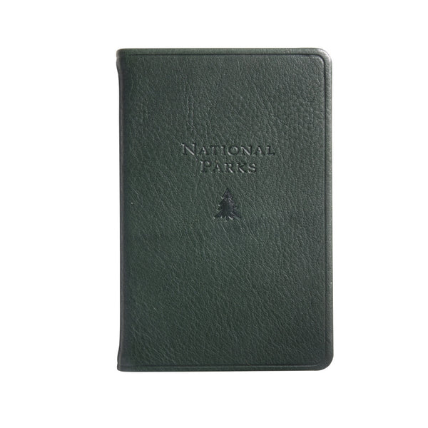 National Parks Leather Bound Mini Atlas