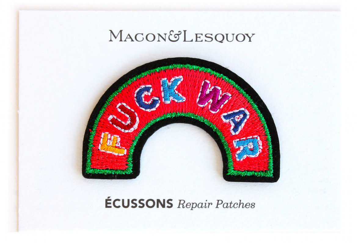 F*ck War Embroidered Iron-On Patch