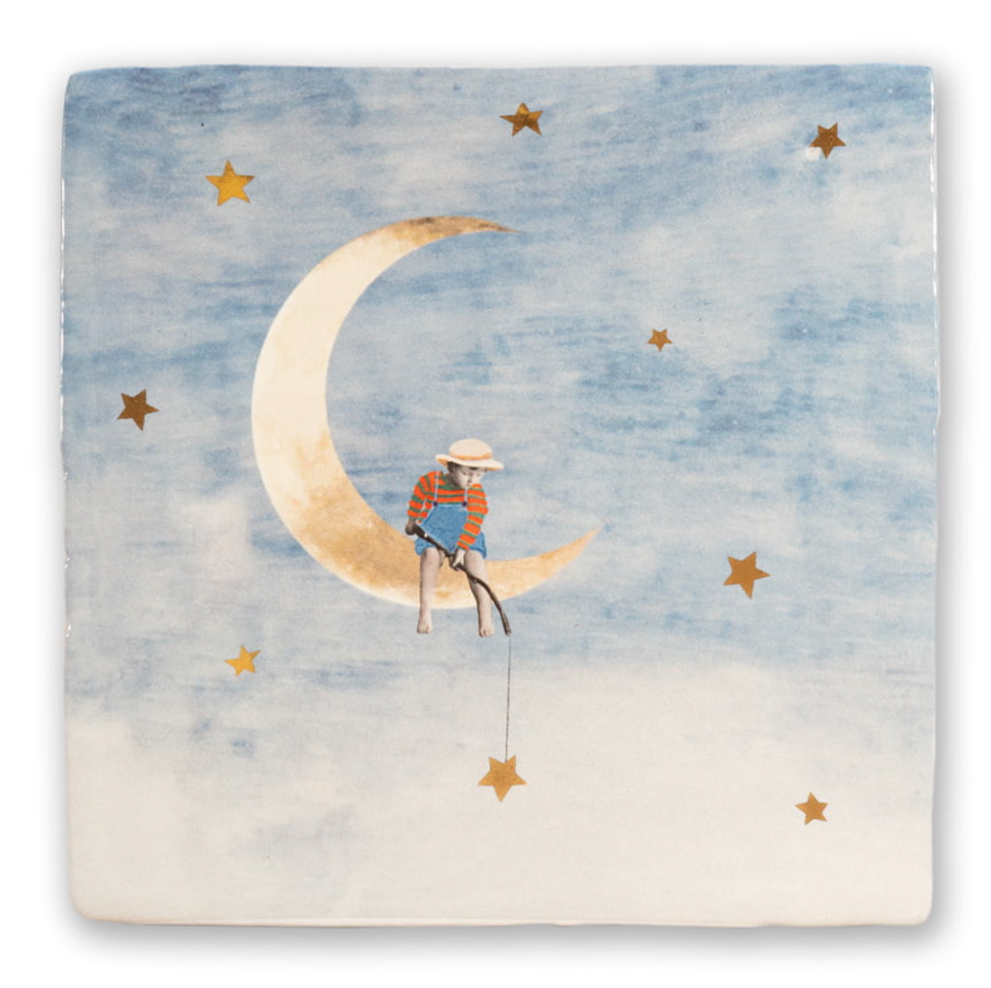 Catch a Star Delft Tile