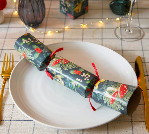 Mushroom Forest Holiday Crackers