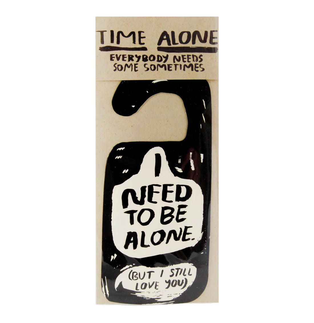 Alone Time Door Hanger