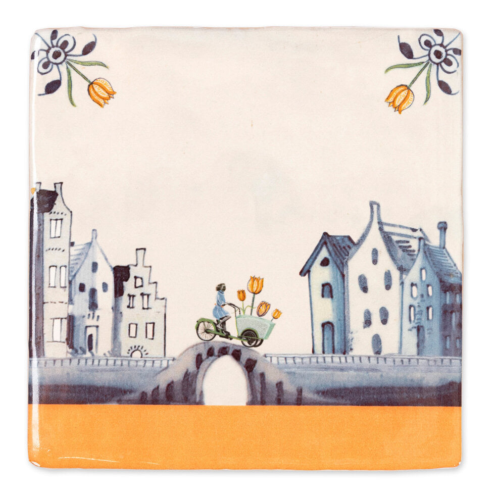 Tulip Delivery Delft Tile