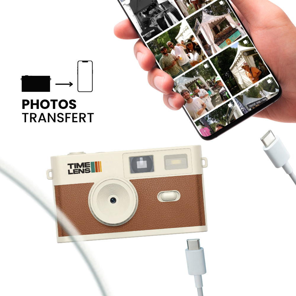 TimeLens® Cream Brown camera
