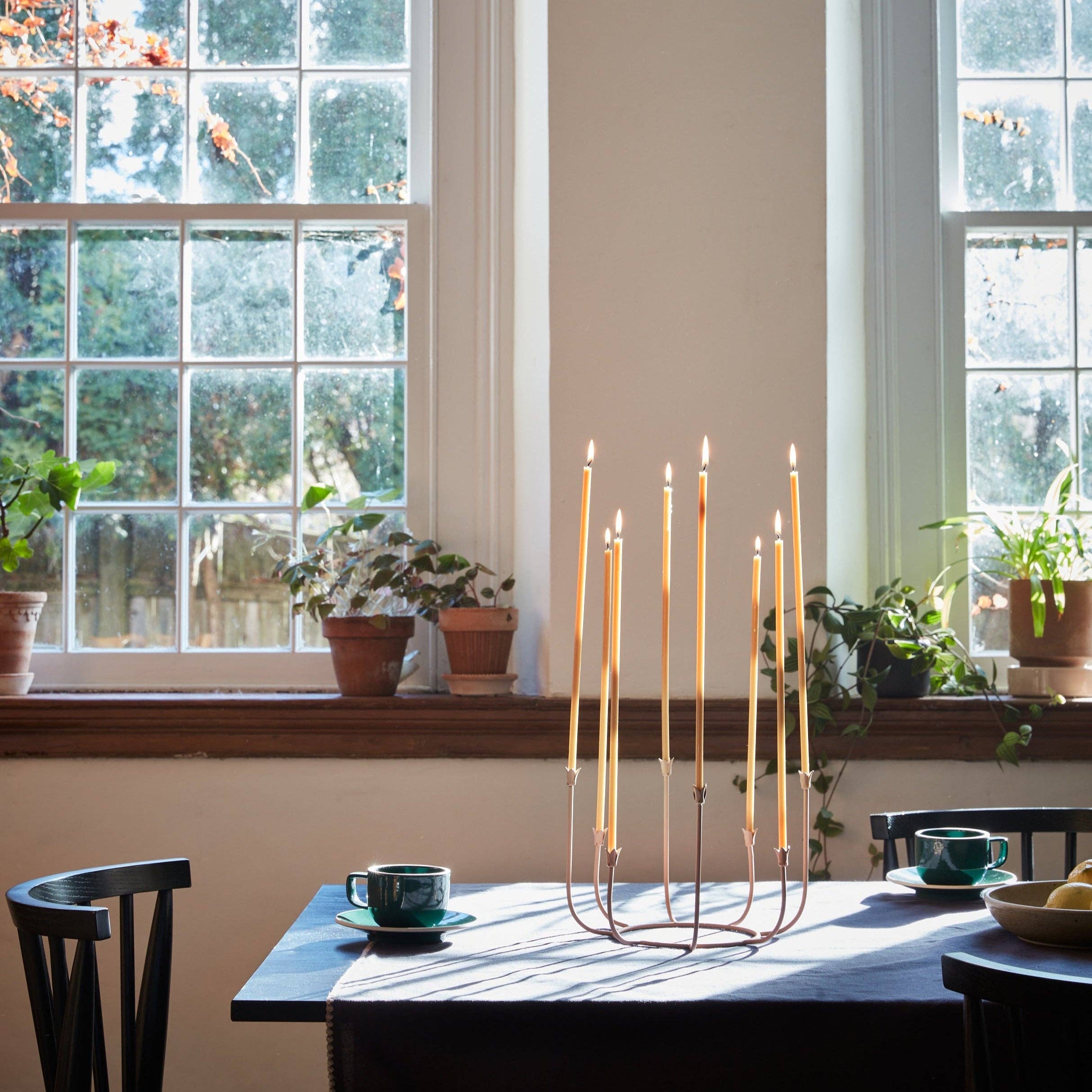 Beacon Long Stem Candelabras