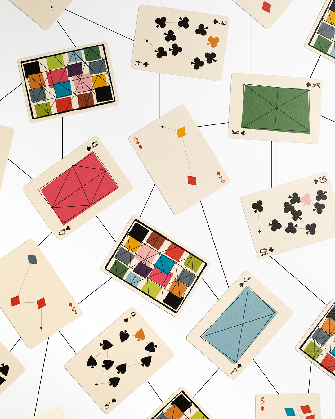 Eames Kite Playing Cards