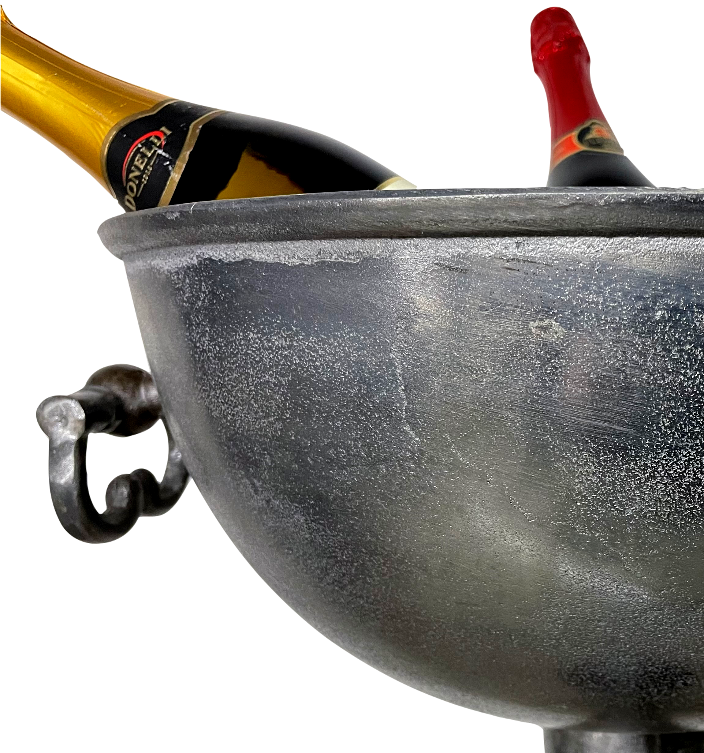 Floor Standing Rustic  Champagne Ice Bucket Wine Cooler