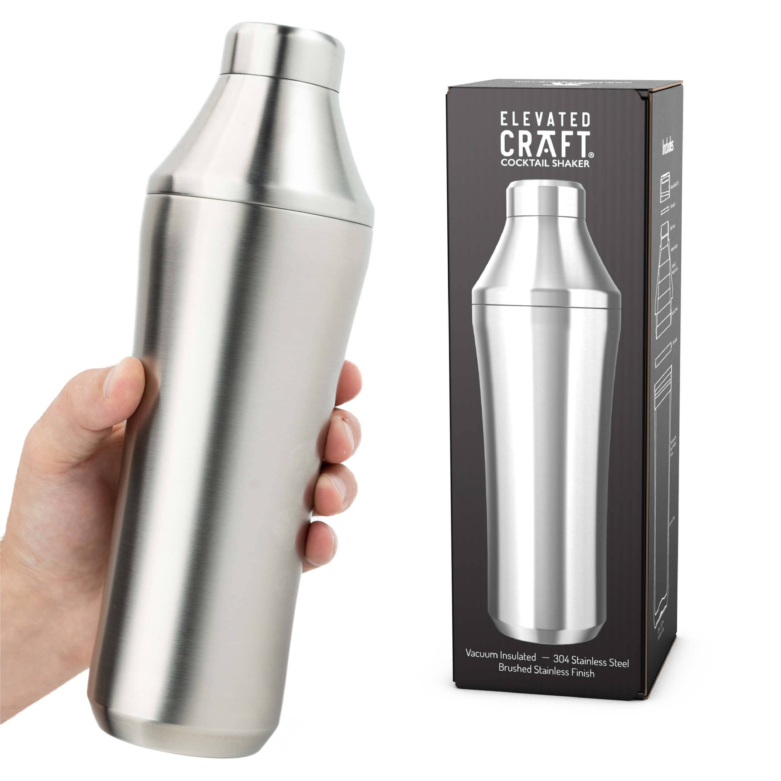 Elevated Craft Hybrid Cocktail Shaker