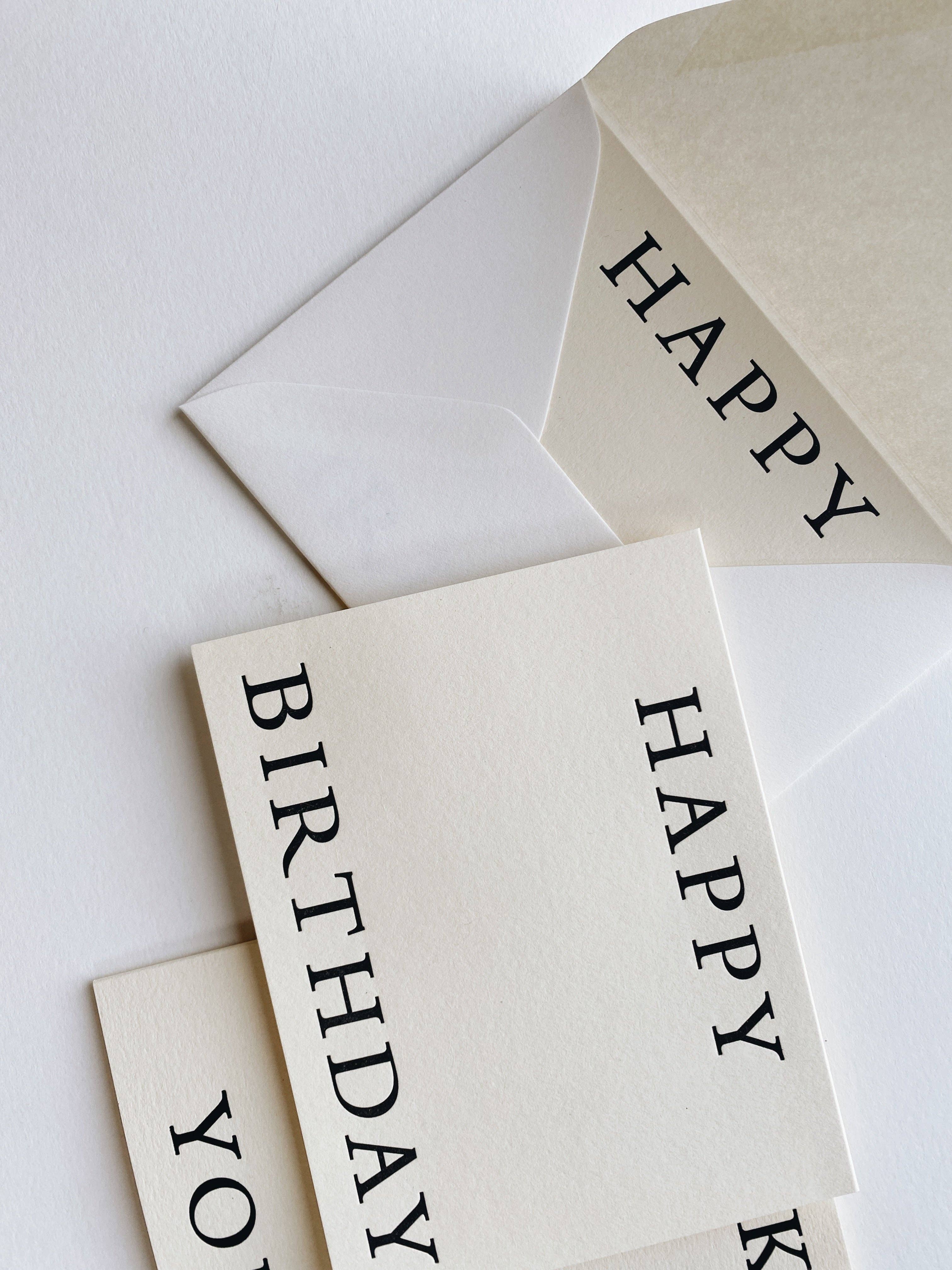 Happy Birthday Greeting Card