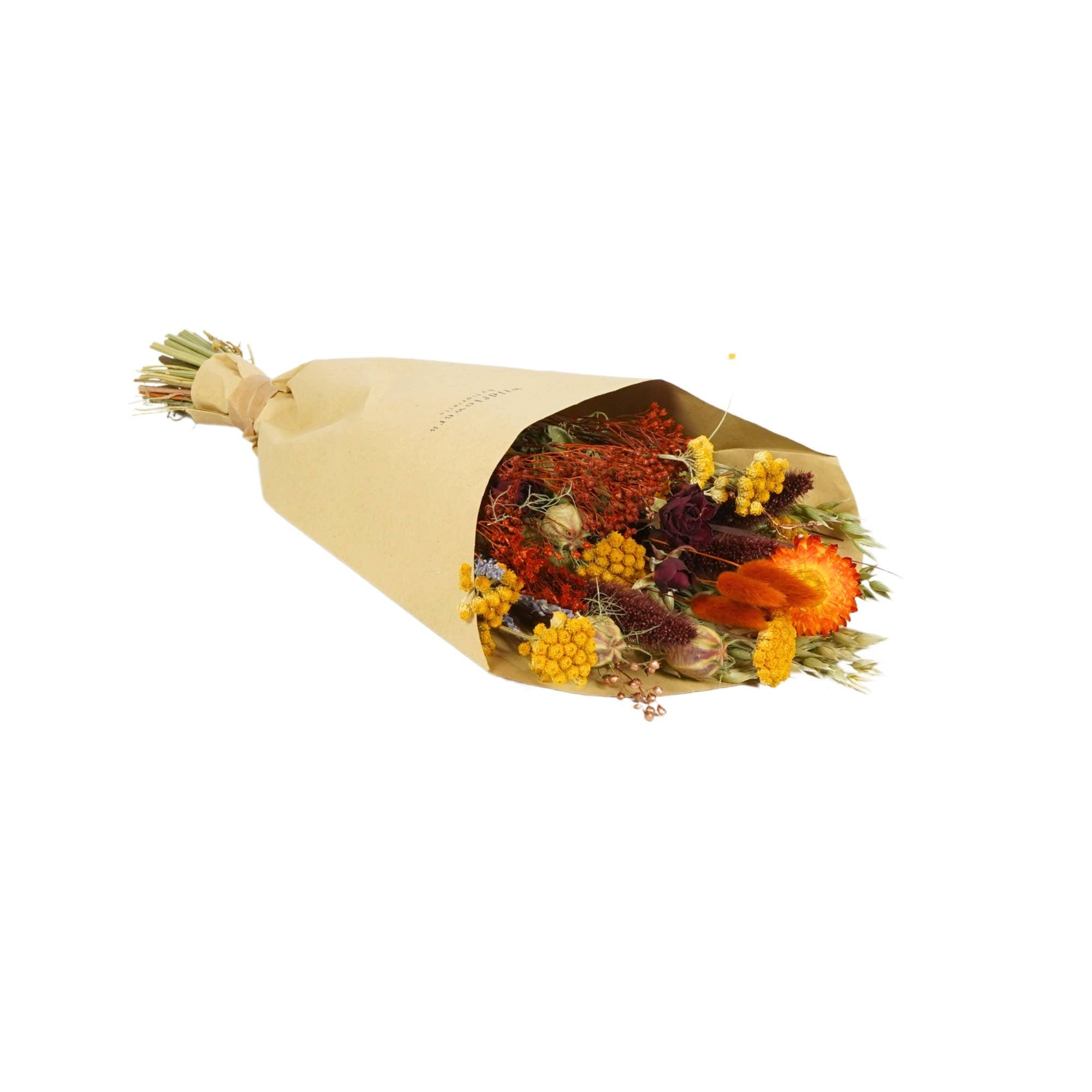 Small Dried Flower Harvest Field Bouquet