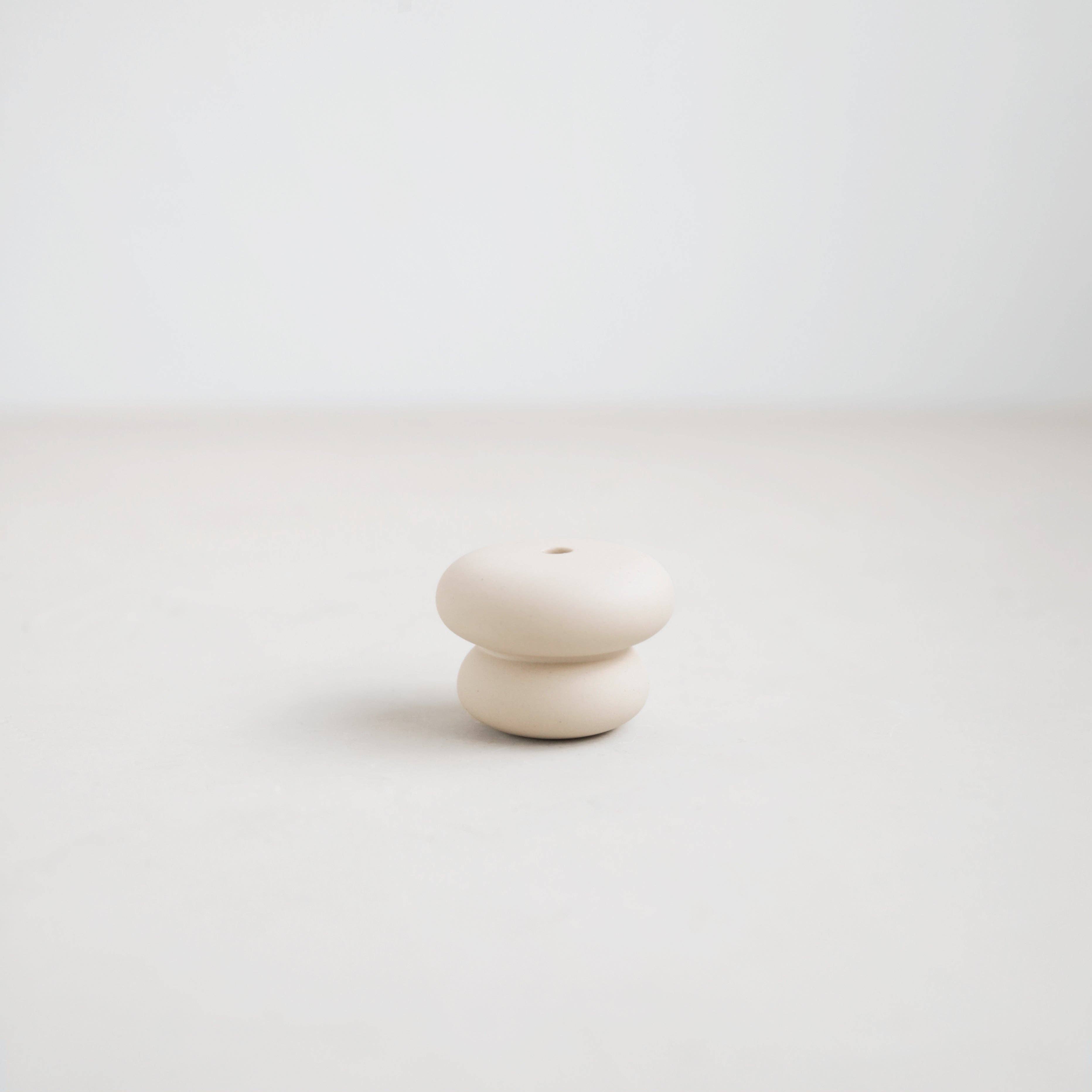 Petite Long Stem Candle Holders, Sand