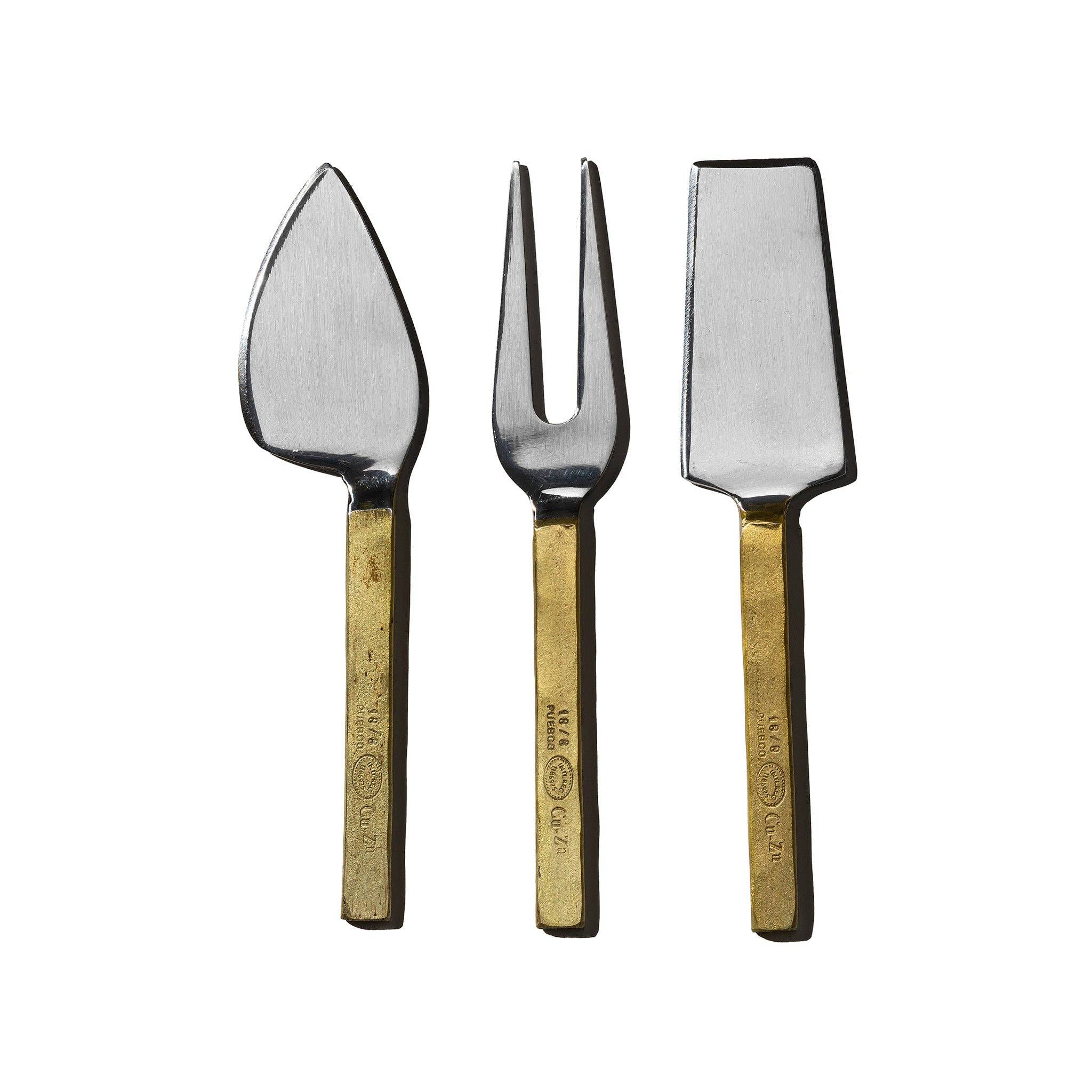 Engraved Cheese Knife Set of 3
