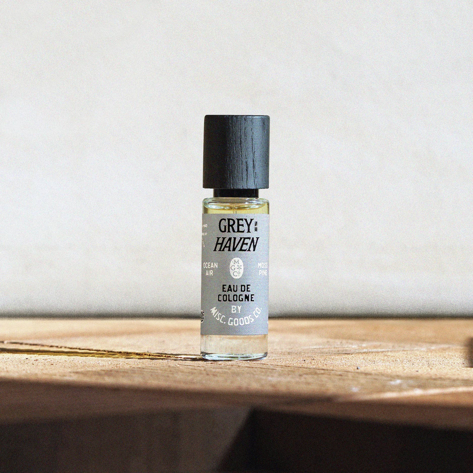 Greyhaven Eau de Cologne – Ocean Air, Pine & Moss | Travel Size, 10ml