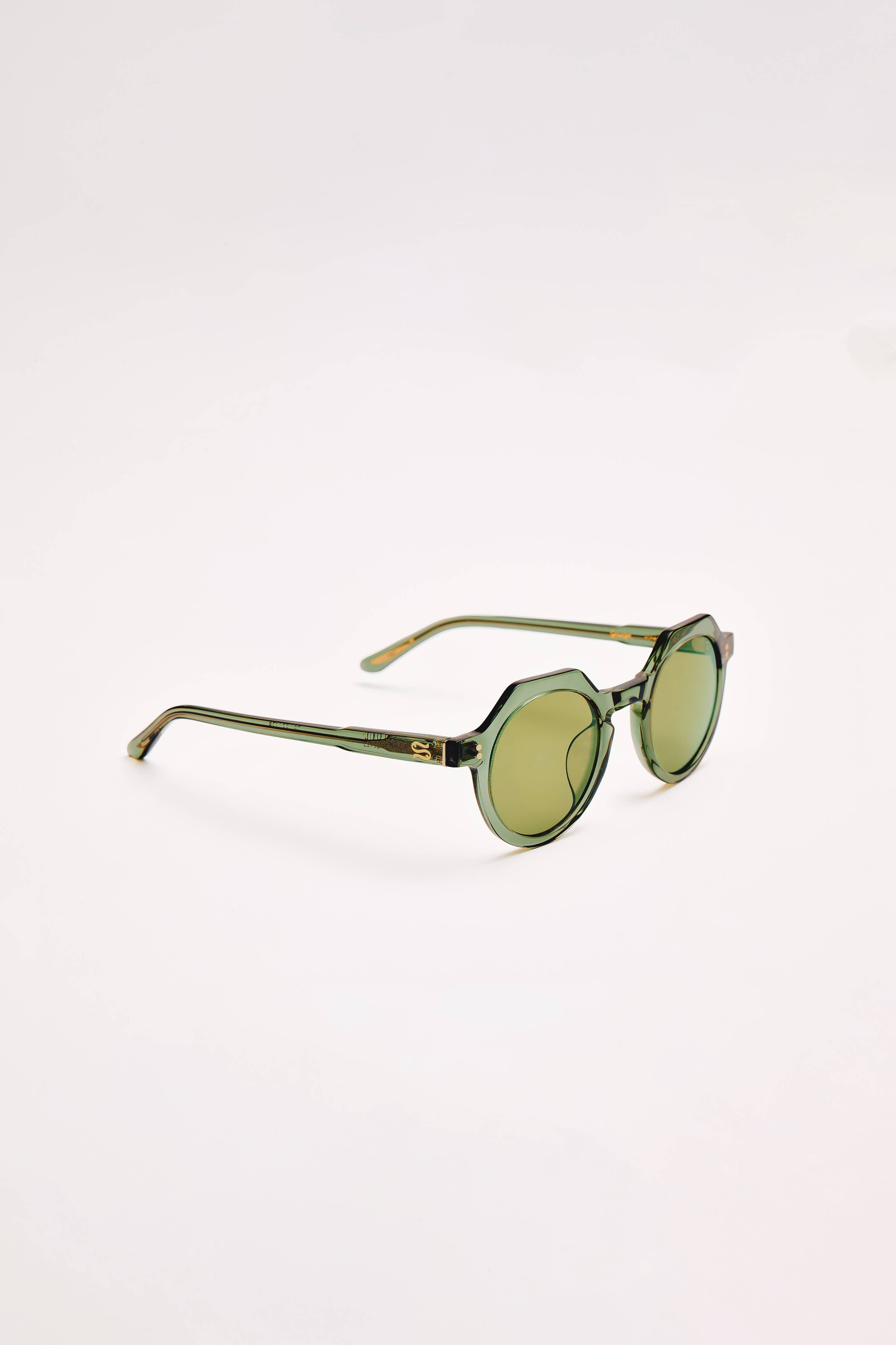 SARDINE - Georgie - Verde Palma Green Sunglasses 