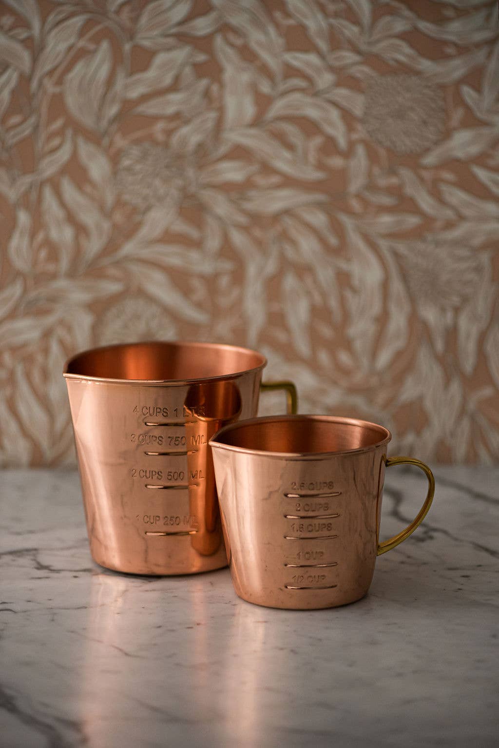 Copper Liquid Measuring Cup | 2.5 Cup