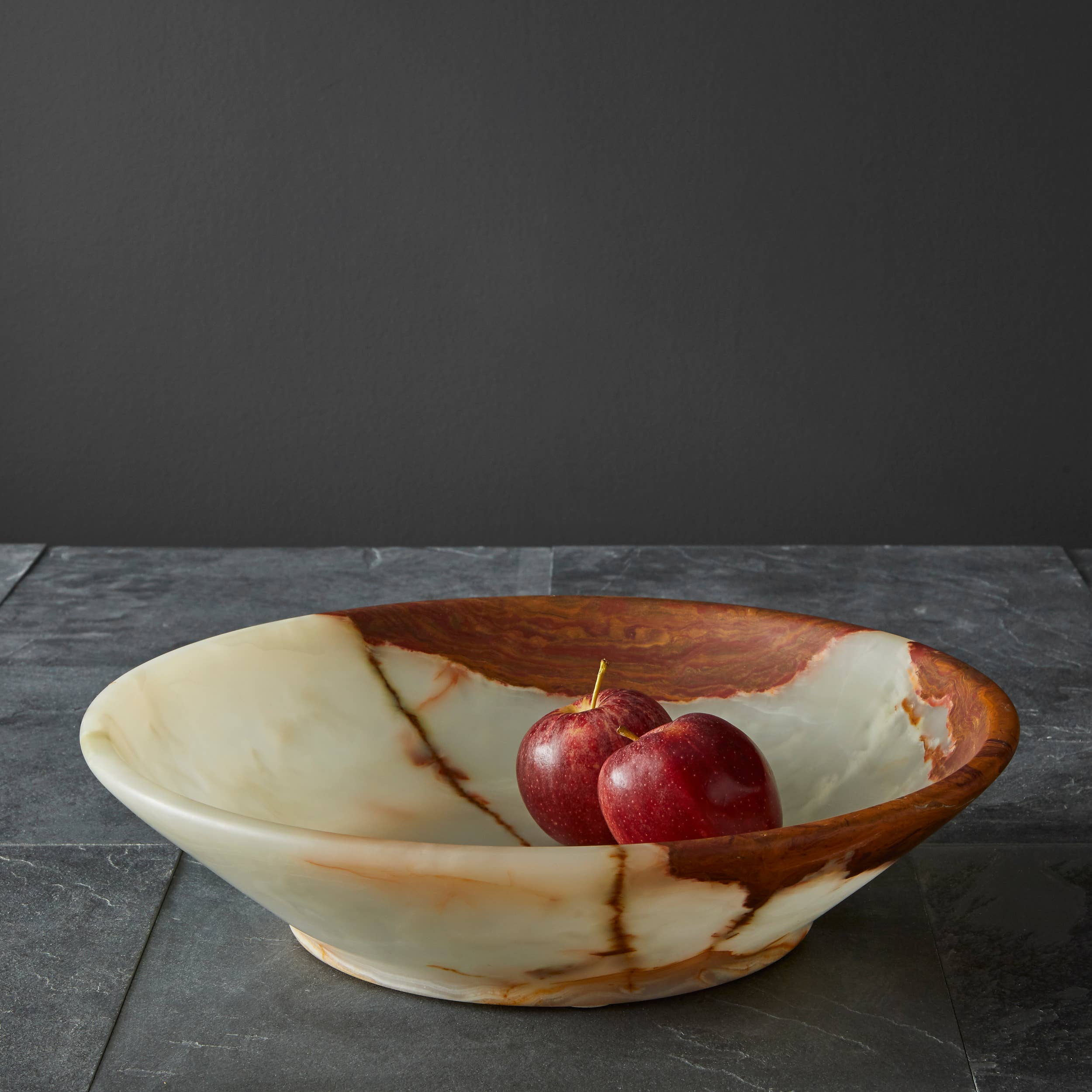 Tiffany Collection Verde Onyx 14" Bowl