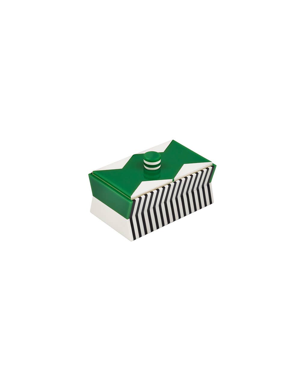 ALleGRia Zigzag Box Green Petite
