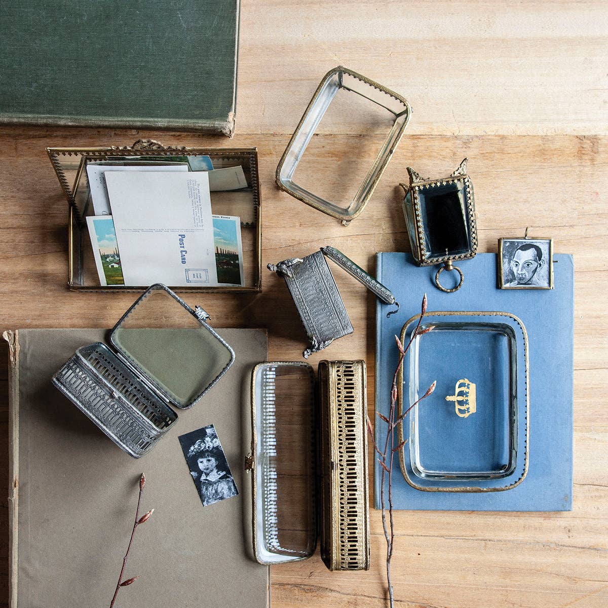 Brass + Glass Soap Dish or Catchall