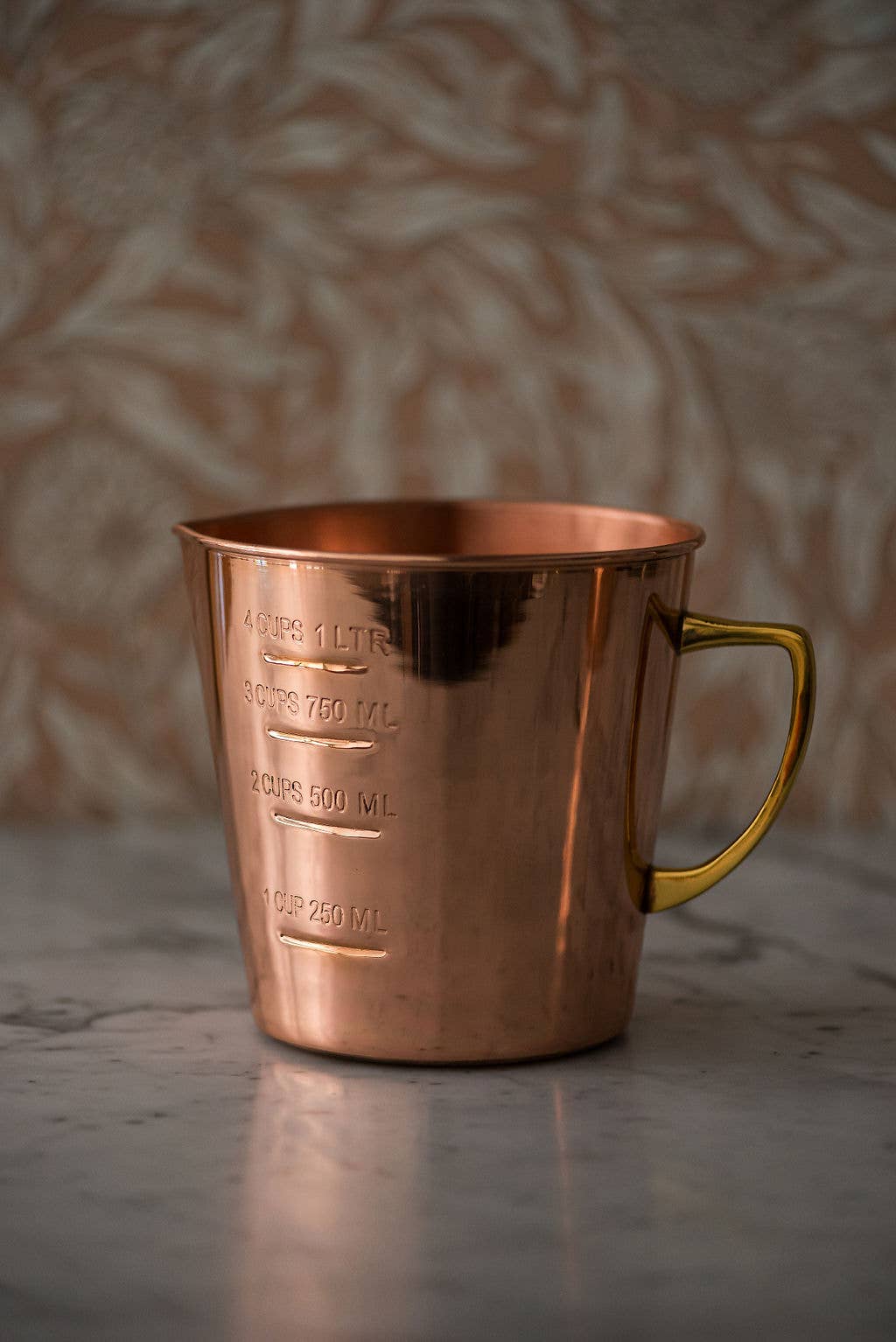 Copper Liquid Measuring Cups