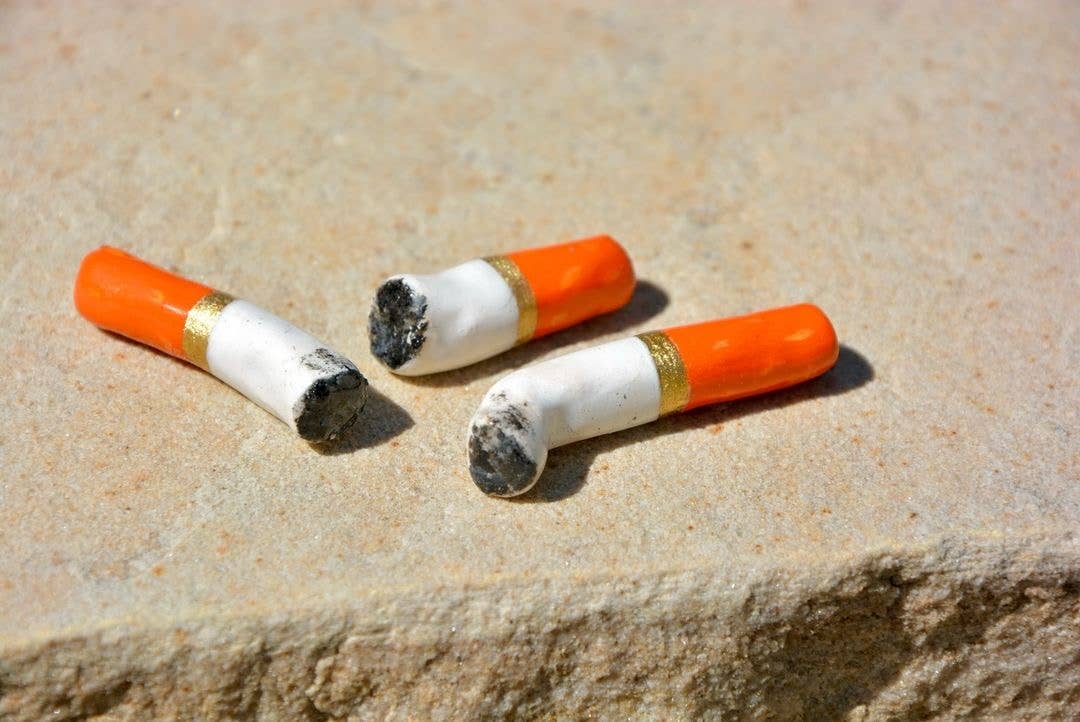 CERAMIC CIGARETTES - SET OF THREE
