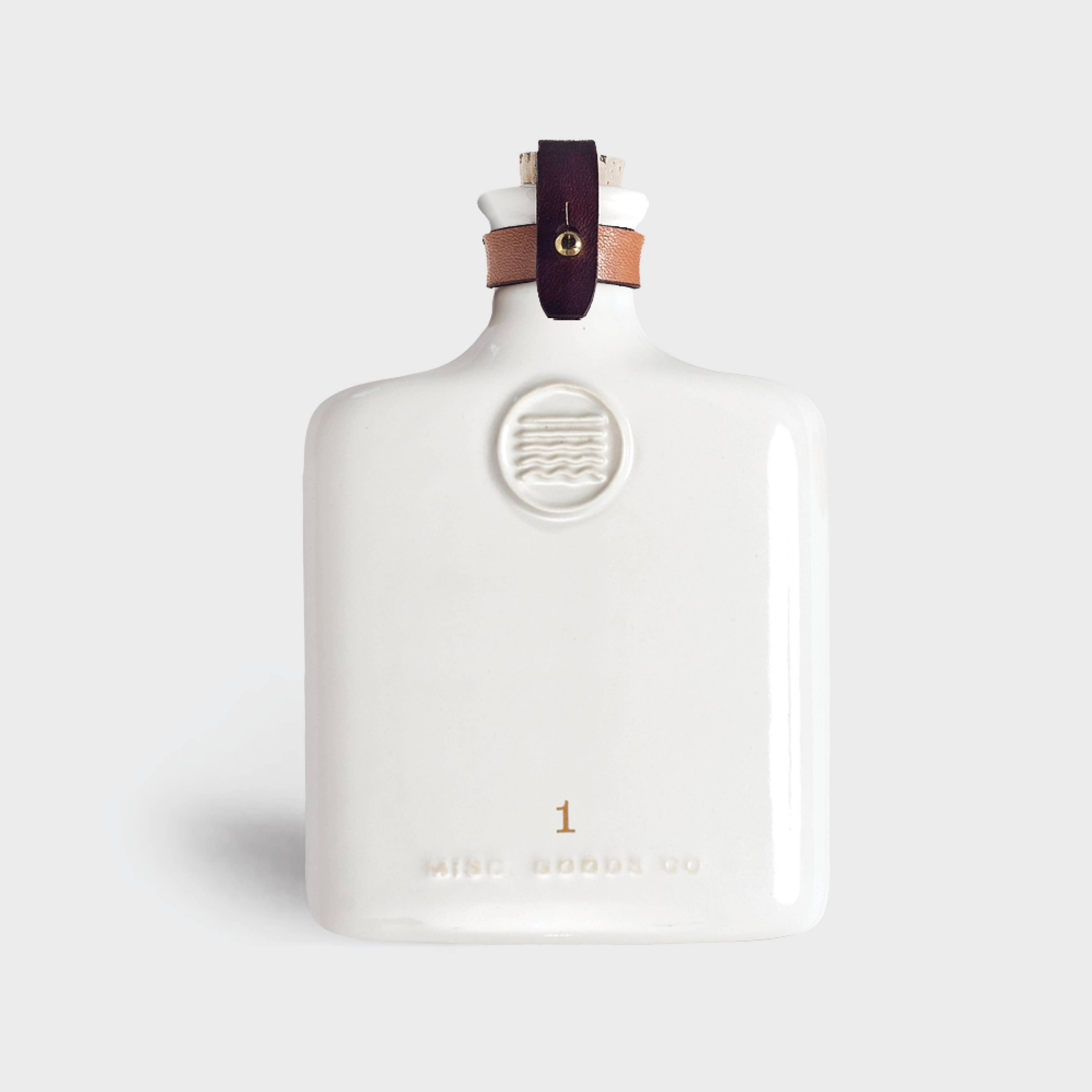 Ivory Ceramic Flask | Unique | Premium