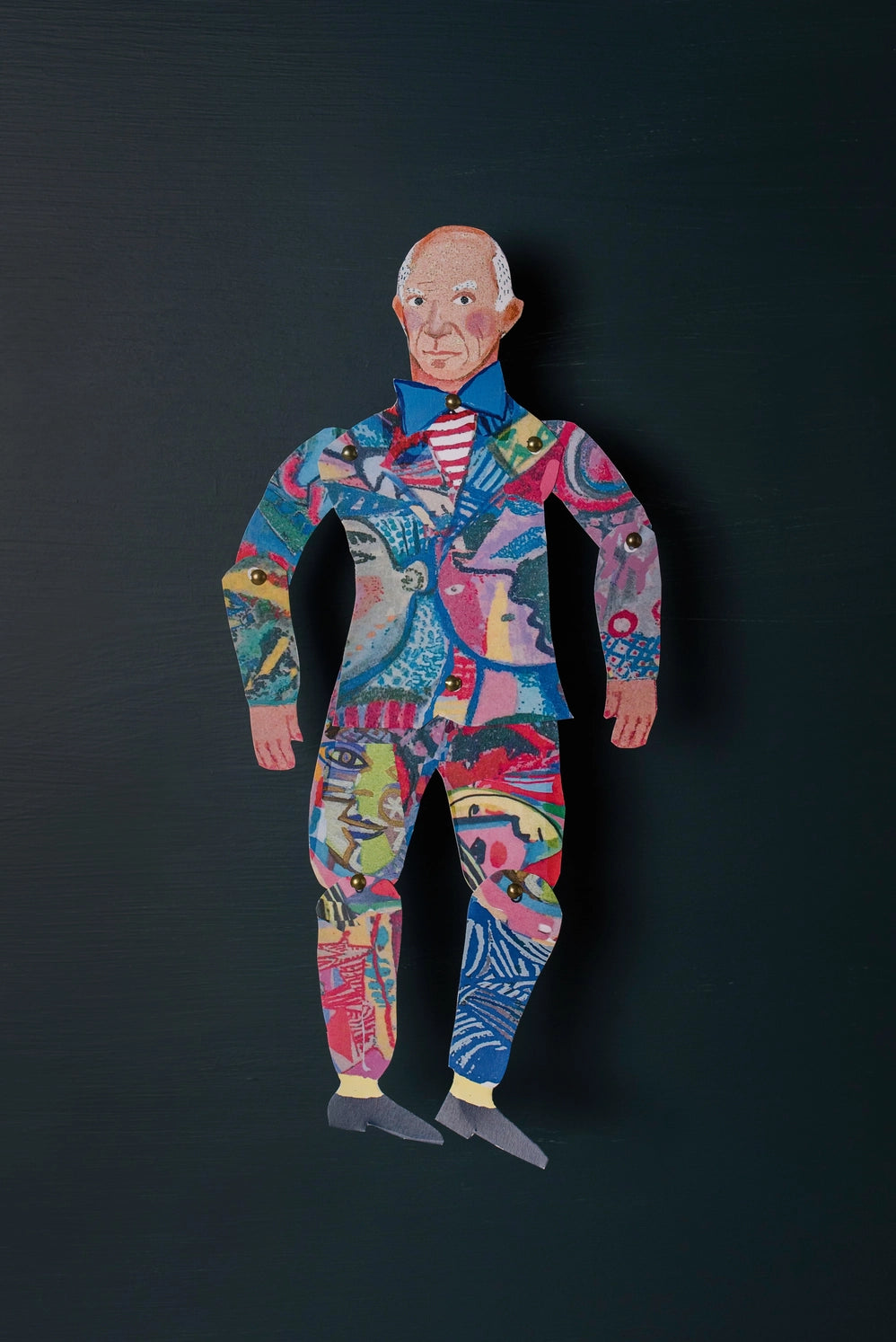 Picasso Cut + Make Paper Puppet