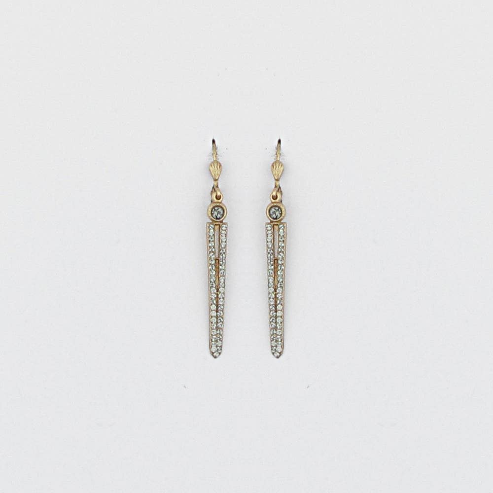 Sleek Deco Earring