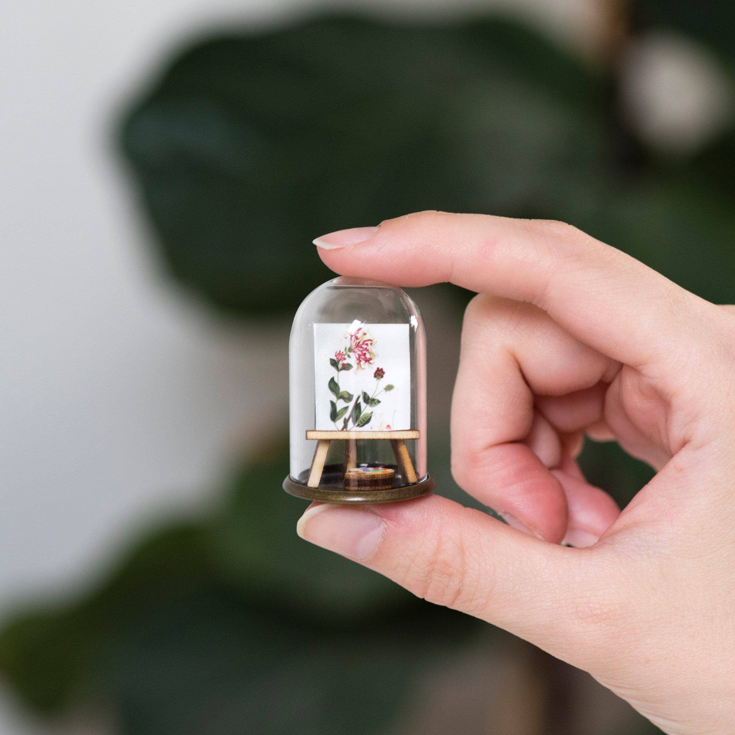 Sweet Pea Print mini sculpture