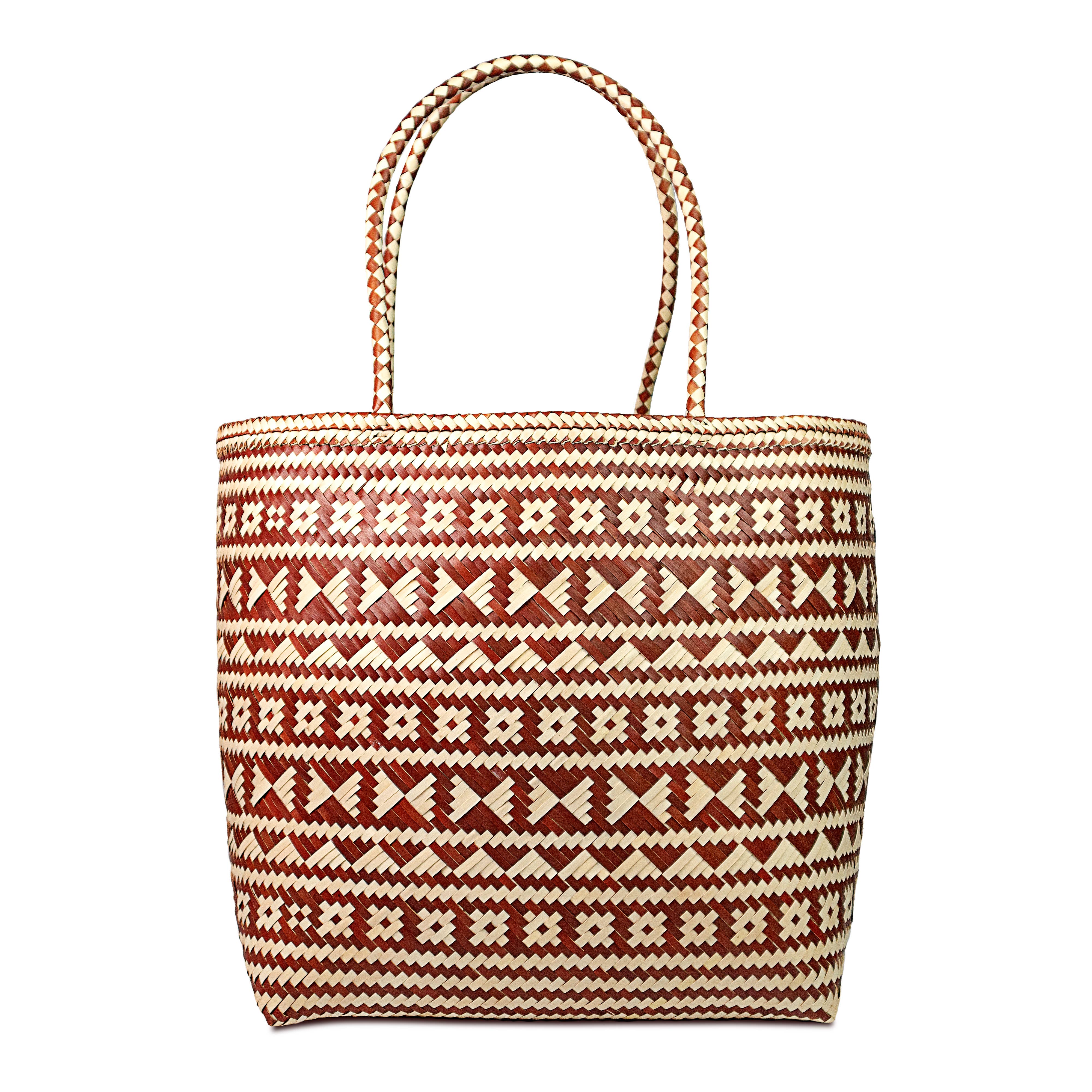 Market Tote Palm Leaf Bag