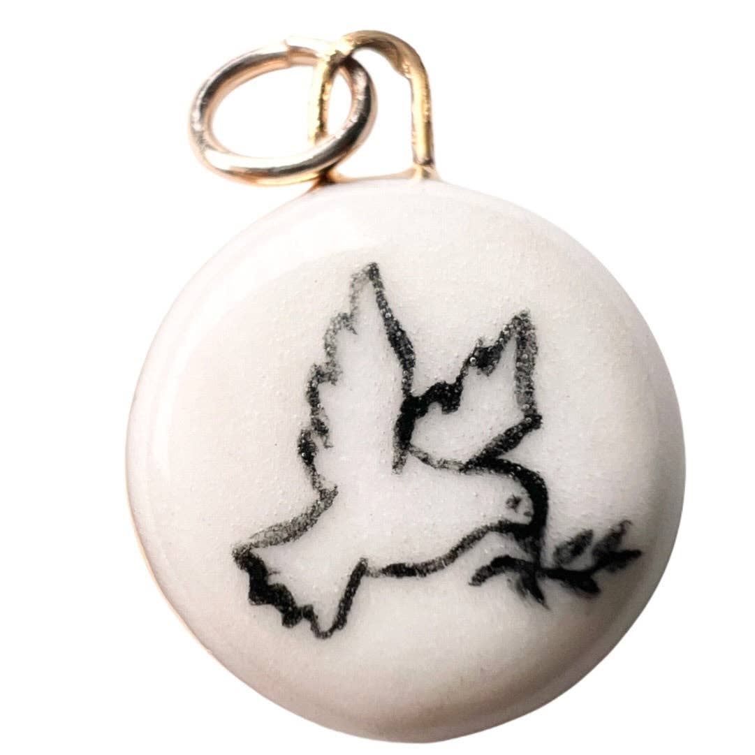 Peace Dove Charm