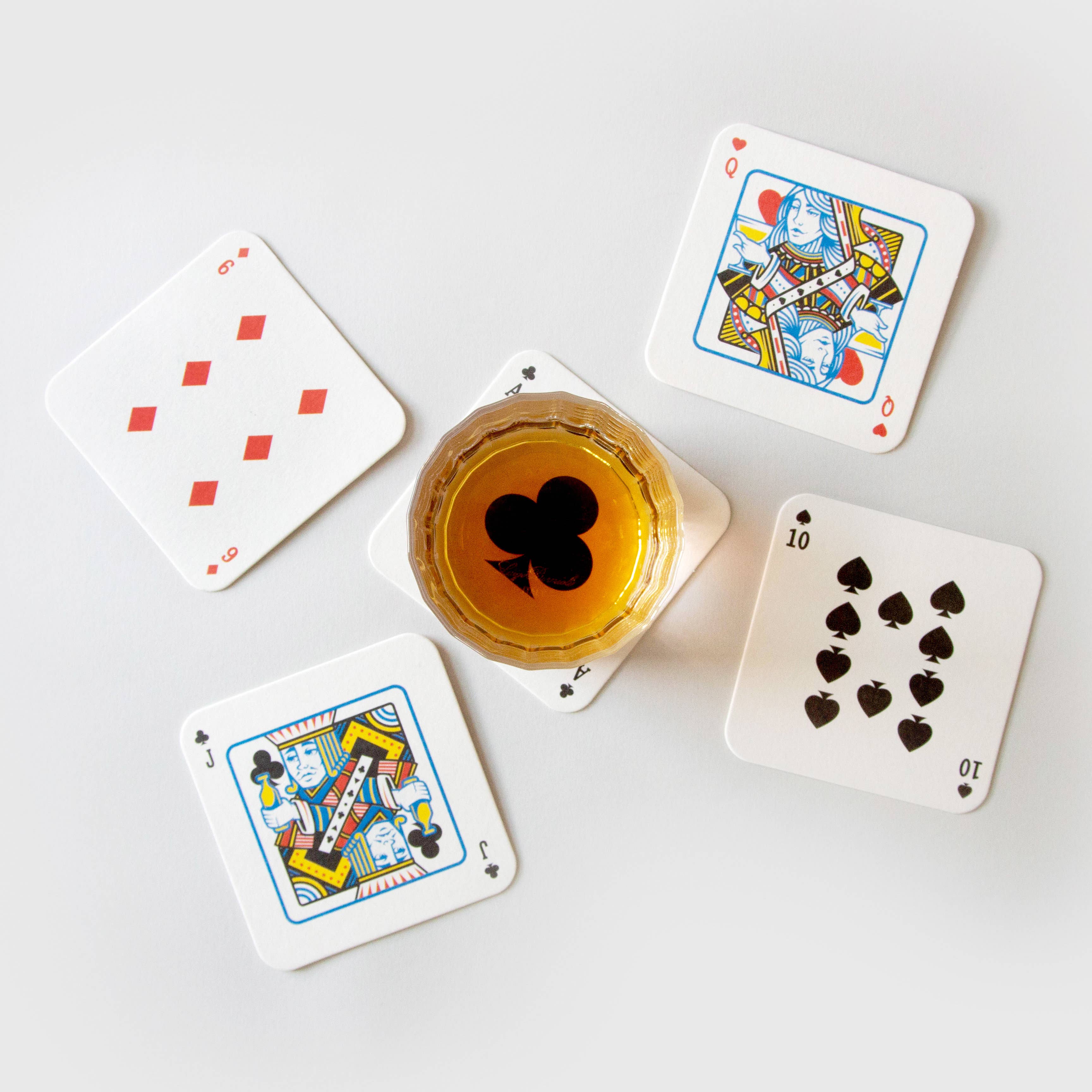 Playing Card Drink Mats