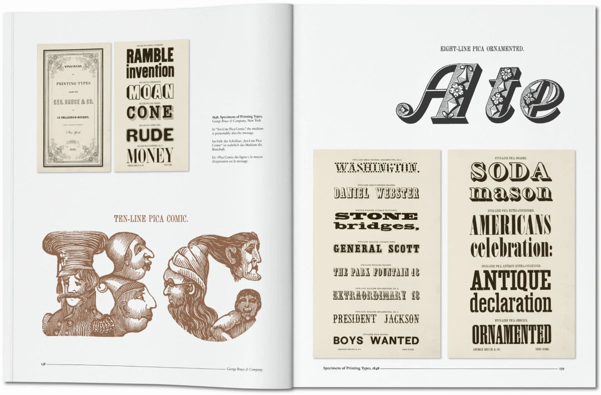 Display Typeface History Type. A Visual History of Typefaces & Graphic Styles