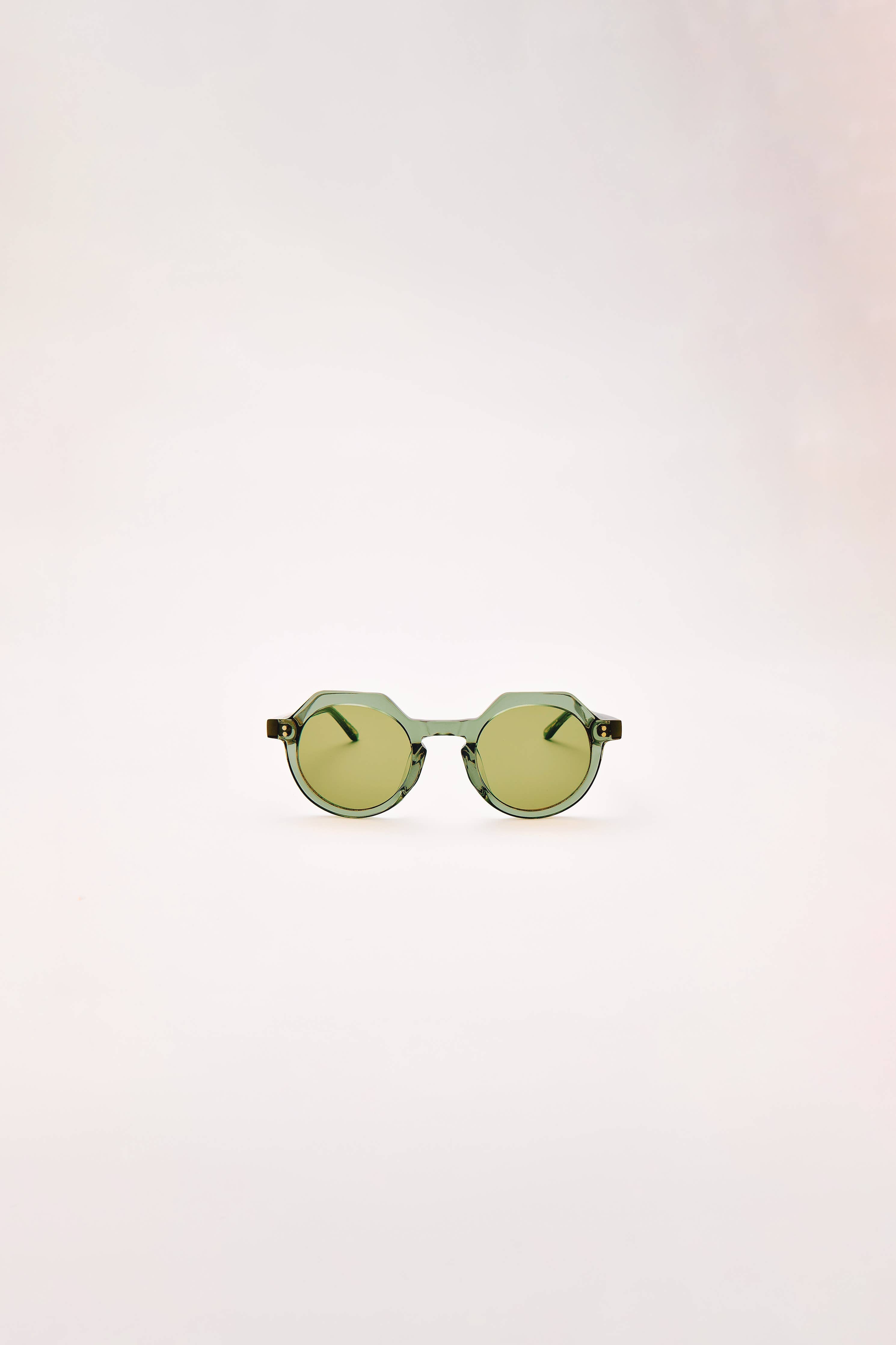 SARDINE - Georgie - Verde Palma Green Sunglasses 