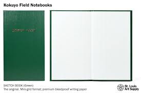 Field Sketch Book in Green