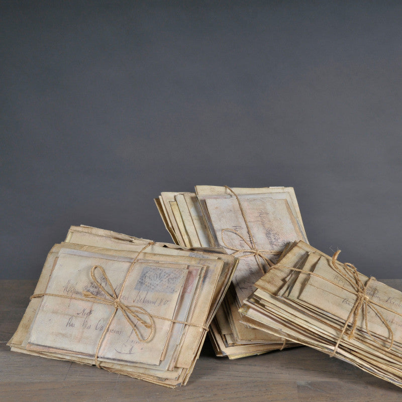 Package of Reproduction Vintage European Envelopes and Letters