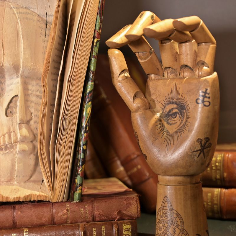 "Esoteric" Tattooed Hand Object