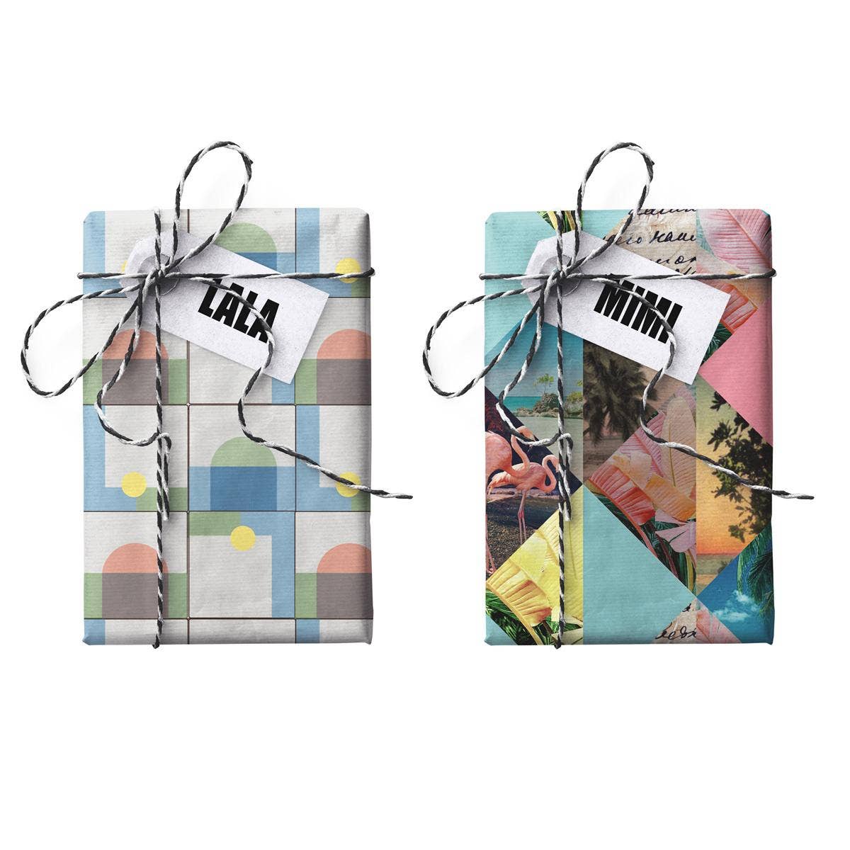 Eco Double-sided Reusable Gift Wrapping Paper