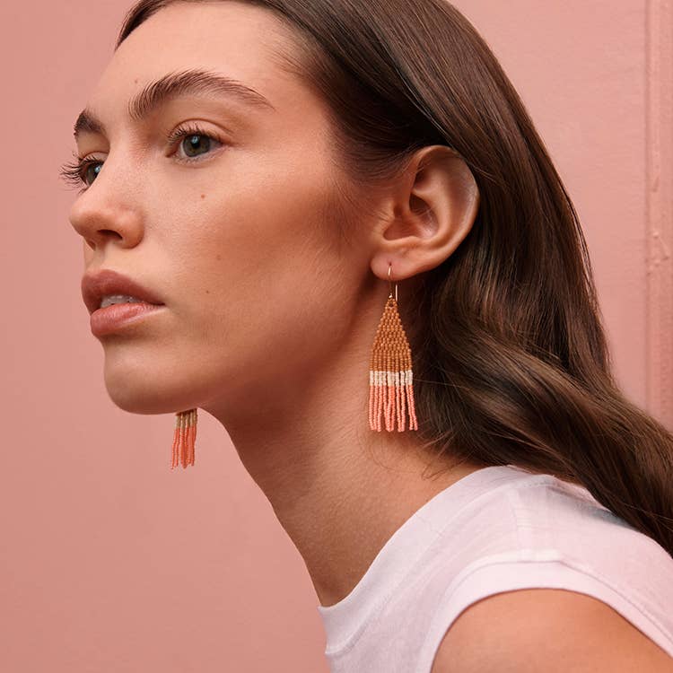 Franjette Earring in Sienna