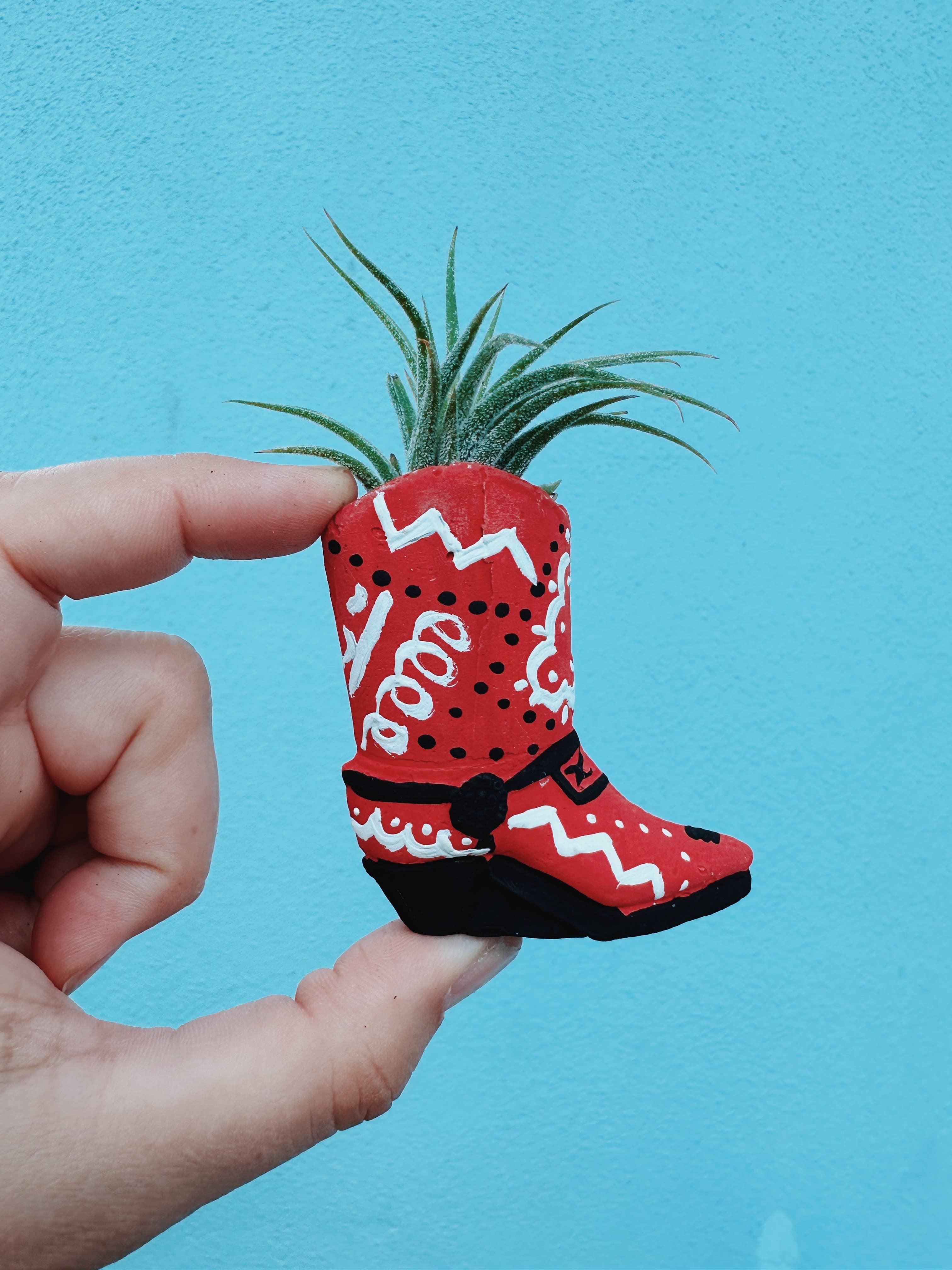 Bandana Mini Boot Planter