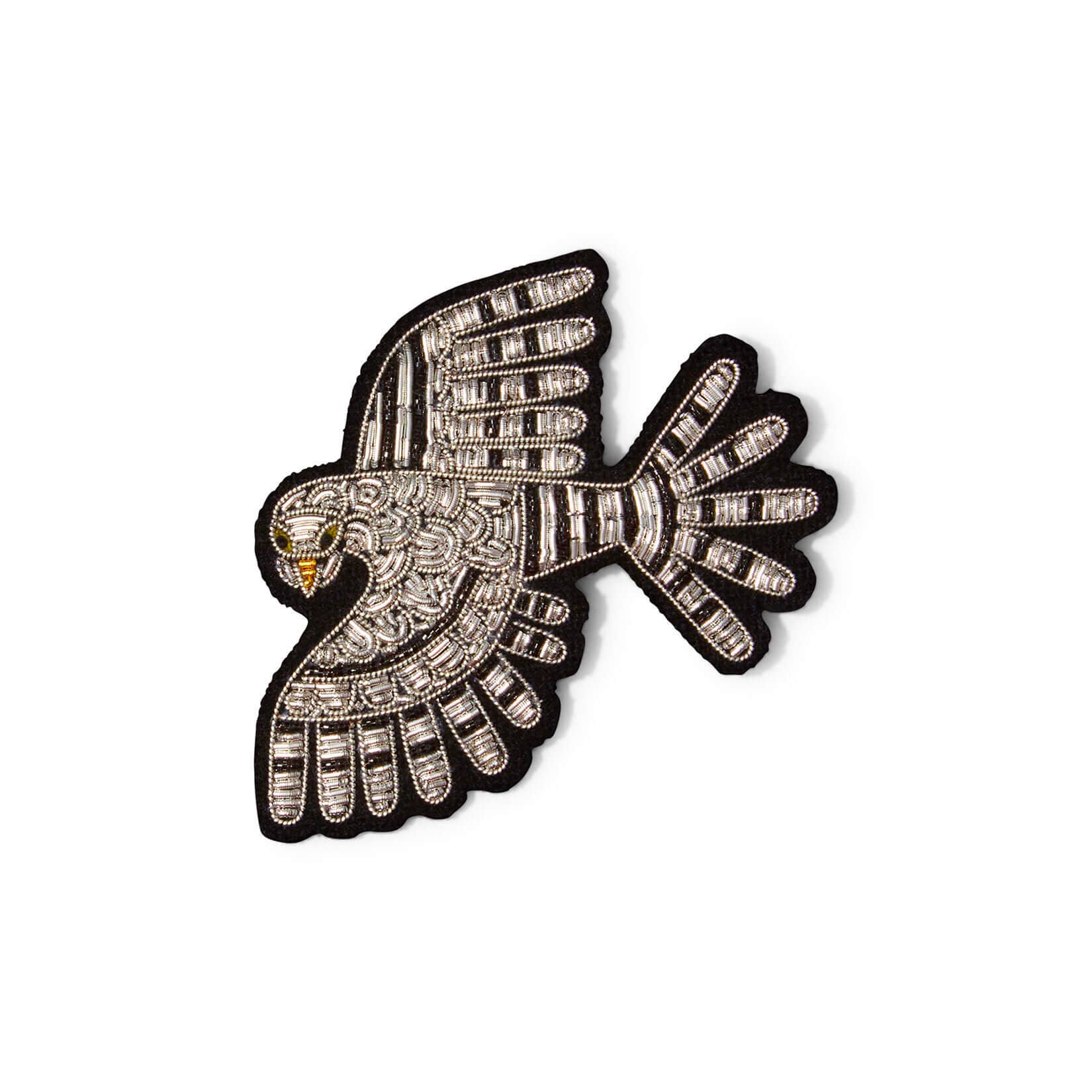 Falcon Embroidered Pin